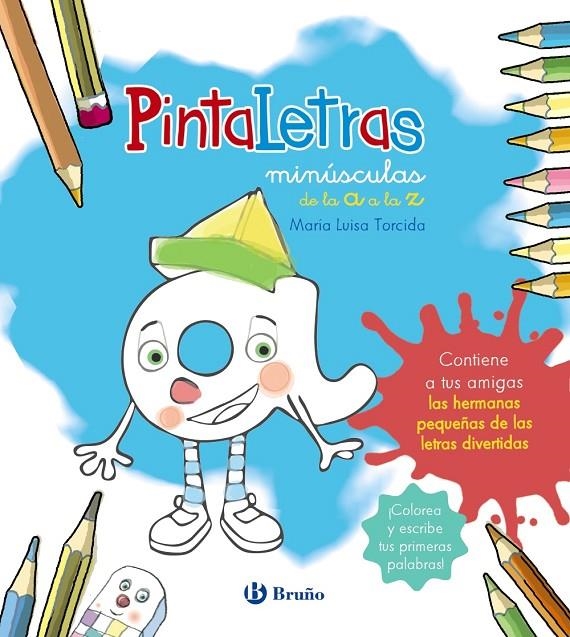 PintaLetras minúsculas de la a a la z | 9788469628805 | Torcida Álvarez, M.ª Luisa | Librería Castillón - Comprar libros online Aragón, Barbastro