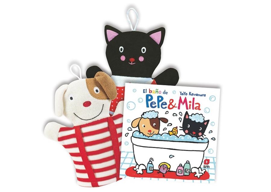 Pack de El baño de Pepe & Mila + manopla | 9788413185170 | Kawamura, Yayo | Librería Castillón - Comprar libros online Aragón, Barbastro