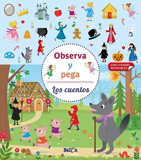 OBSERVA Y PEGA - LOS CUENTOS | 9789403219318 | VV.AA. | Librería Castillón - Comprar libros online Aragón, Barbastro