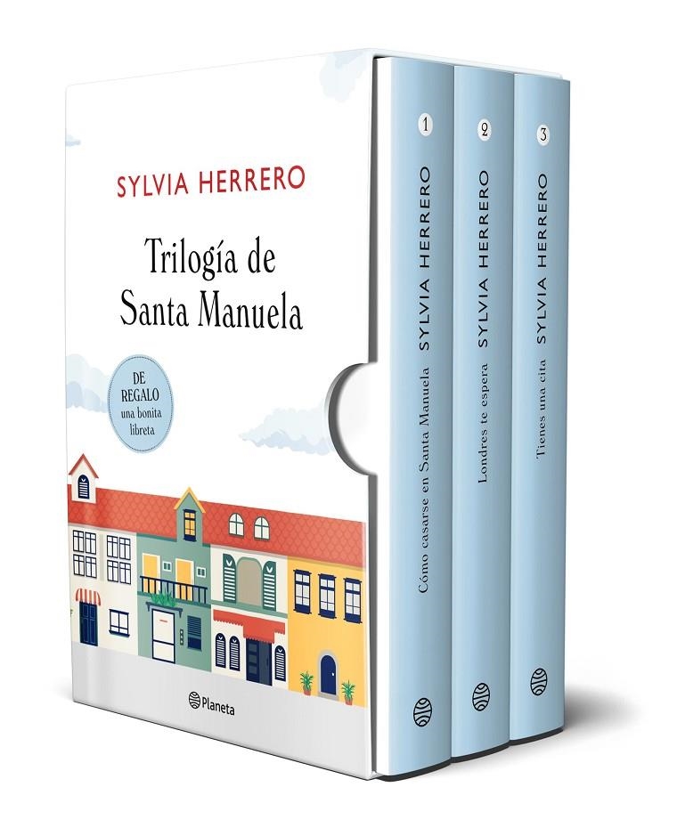 Estuche Santa Manuela (Cómo casarse en Santa Manuela + Londres te espera + Tiene | 9788408231424 | Herrero, Sylvia | Librería Castillón - Comprar libros online Aragón, Barbastro