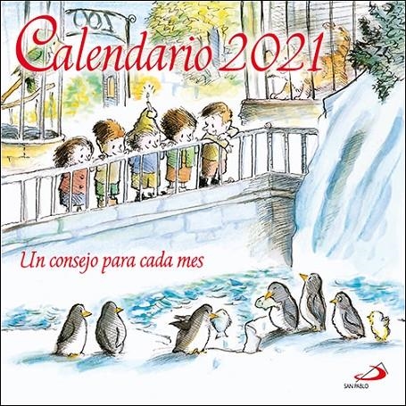 Calendario de pared Un consejo para cada mes 2021 | 9788428558938 | Equipo San Pablo | Librería Castillón - Comprar libros online Aragón, Barbastro