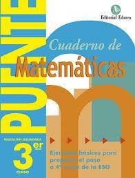 Cuaderno Matemáticas 3º ESO Puente | 9788478876235 | VV.AA. | Librería Castillón - Comprar libros online Aragón, Barbastro