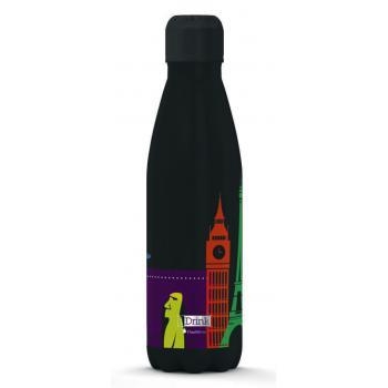 BOTELLA TERMICA 500 ML IDRINK WORLD ID0048 | 8052877048434 | Librería Castillón - Comprar libros online Aragón, Barbastro