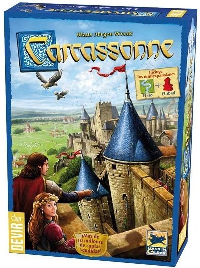 CARCASSONNE JUEGO DE MESA | 8436017222593 | Librería Castillón - Comprar libros online Aragón, Barbastro