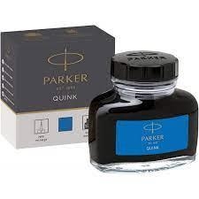 TINTA PLUMA ESTILOGRAFICA PARKER FRASCO 2 ONZAS / 57 ML AZUL REAL | 3501179503776 | Librería Castillón - Comprar libros online Aragón, Barbastro