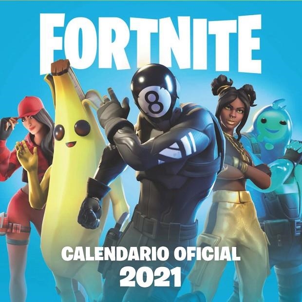 Calendario pared Oficial Fortnite 2021 | 9788418182051 | VV. AA. | Librería Castillón - Comprar libros online Aragón, Barbastro