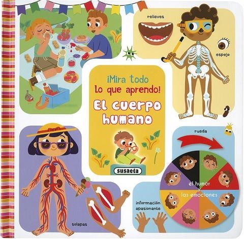 El cuerpo humano | 9788467772357 | Ediciones, Susaeta | Librería Castillón - Comprar libros online Aragón, Barbastro