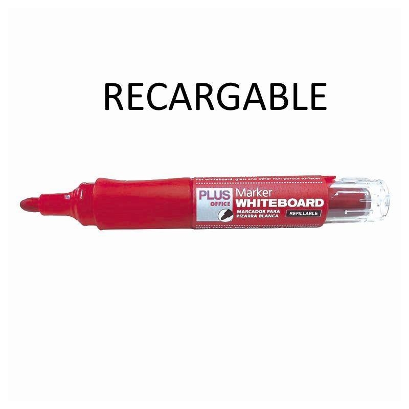 ROTULADOR PLUS BOARD LIQUID RECARGABLE PIZARRA BLANCA ROJO | 8426307039390 | Librería Castillón - Comprar libros online Aragón, Barbastro