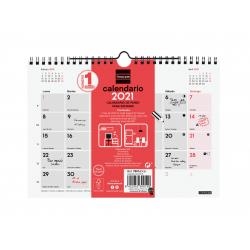 CALENDARIO 2021 FINOCAM PARED  PARA ESCRIBIR S | 8422952300199 | Librería Castillón - Comprar libros online Aragón, Barbastro