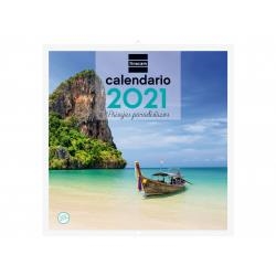 CALENDARIO 2021 PARED FINOCAM 30x30 PAISAJES PARADISIACOS | 8422952304494 | Librería Castillón - Comprar libros online Aragón, Barbastro