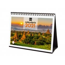 CALENDARIO 2021 SOBREMESA FINOCAM MARAVILLAS DEL MUNDO | 8422952304364 | Librería Castillón - Comprar libros online Aragón, Barbastro