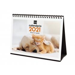 CALENDARIO 2021 SOBREMESA FINOCAM PERROS Y GATOS | 8422952304388 | Librería Castillón - Comprar libros online Aragón, Barbastro