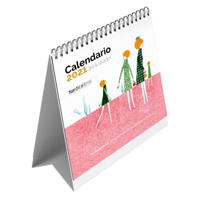 CALENDARIO DEL ILUSTRADOR 2021 | 9788418451171 | ODRIZOLA ELENA | Librería Castillón - Comprar libros online Aragón, Barbastro