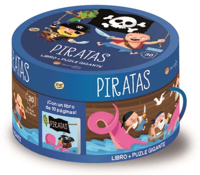 Piratas (PUIZZLE CAJA REDONDA) | 9788418127151 | M. Gaule | Librería Castillón - Comprar libros online Aragón, Barbastro