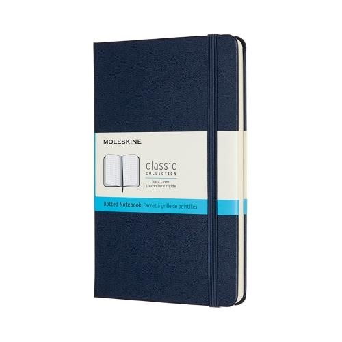 MOLESKINE LIBRETA CLASICA TAPA DURA MEDIANA 11.5X18CM PUNTEADA AZUL ZAFIRO | 8058647626697 | MOLESKINE | Librería Castillón - Comprar libros online Aragón, Barbastro