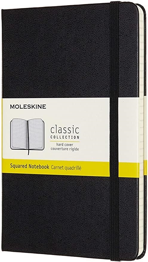 MOLESKINE LIBRETA CLASICA TAPA DURA MEDIANA 11.5X18CM CUADRICULA NEGRO | 8058647626598 | MOLESKINE | Librería Castillón - Comprar libros online Aragón, Barbastro