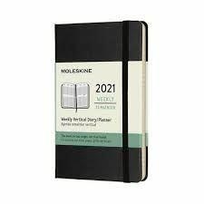 MOLESKINE AGENDA 2021 PEQUEÑA TAPA DURA 9X14CM SEMANA VISTA VERTICAL NEGRO | 8053853606747 | MOLESKINE | Librería Castillón - Comprar libros online Aragón, Barbastro