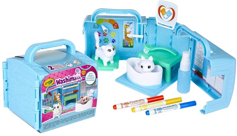 CRAYOLA WASHIMALS MINI PLAYSET VETERINARIO | 071662072681 | Librería Castillón - Comprar libros online Aragón, Barbastro