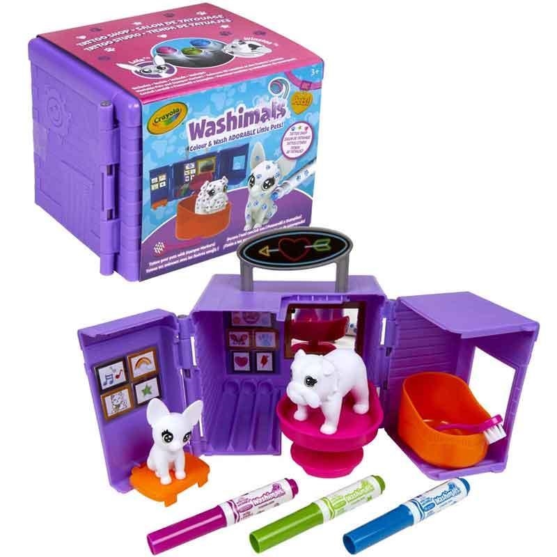 CRAYOLA WASHIMALS MINI PLAYSET ESTUDIO DE TATUAJES | 071662074128 | Librería Castillón - Comprar libros online Aragón, Barbastro