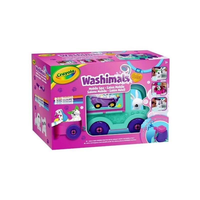 CRAYOLA WASHIMALS SPA CAMION CON 2 MASCOTAS | 071662073725 | Librería Castillón - Comprar libros online Aragón, Barbastro