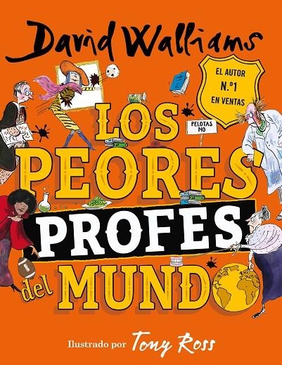 Los peores profes del mundo | 9788418038884 | David Walliams | Librería Castillón - Comprar libros online Aragón, Barbastro