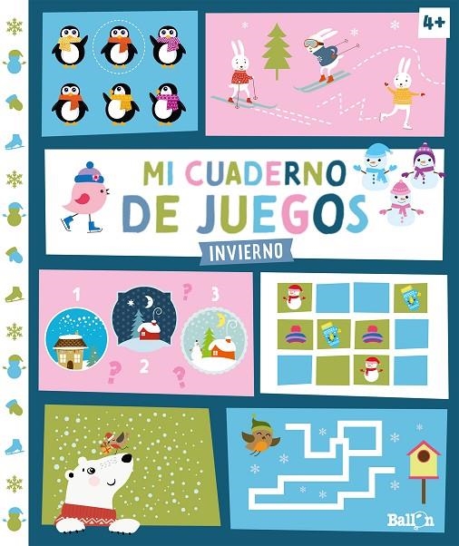 MI CUADERNO DE JUEGOS - INVIERNO | 9789403220222 | BALLON | Librería Castillón - Comprar libros online Aragón, Barbastro