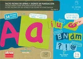 TACTO FICHAS LETRAS Y SIGNOS PUNTUACION | 8426804206134 | VV.A.A. | Librería Castillón - Comprar libros online Aragón, Barbastro