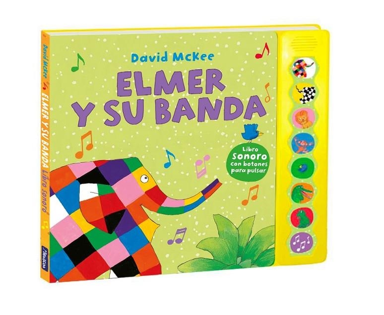 Elmer y su banda : Elmer Libro de sonidos | 9788448855383 | McKee, David | Librería Castillón - Comprar libros online Aragón, Barbastro