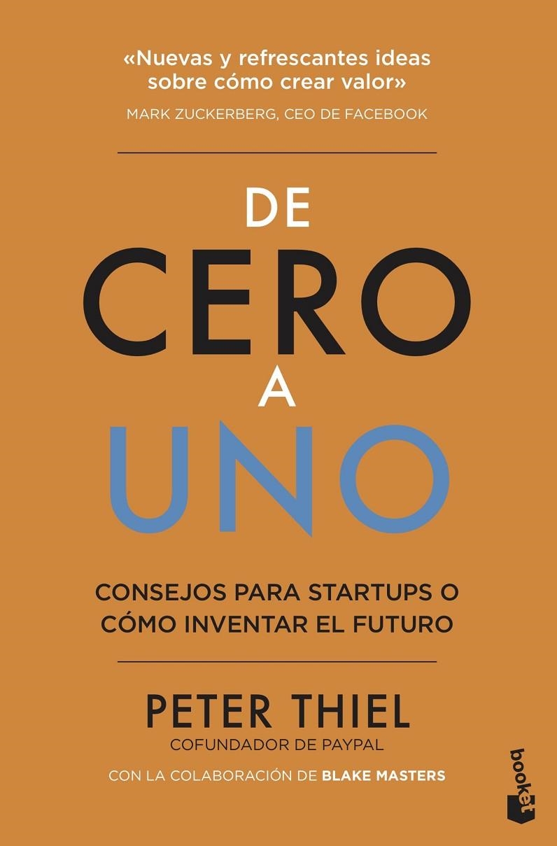 De cero a uno | 9788498754902 | Thiel, Peter | Librería Castillón - Comprar libros online Aragón, Barbastro