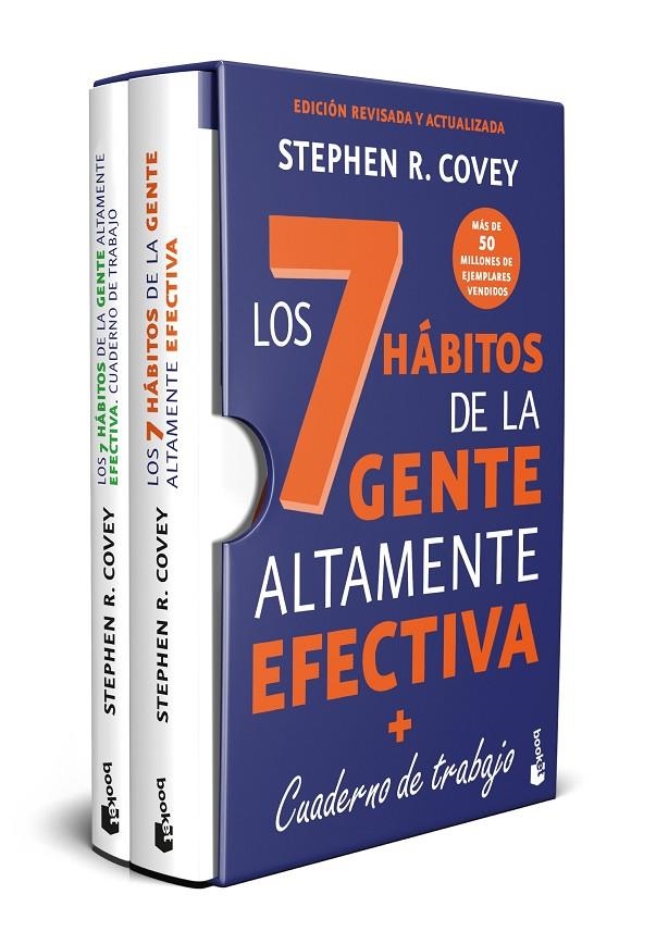 Estuche Los 7 hábitos de la gente altamente efectiva + Cuaderno de trabajo | 9788408237723 | Covey, Stephen R. | Librería Castillón - Comprar libros online Aragón, Barbastro