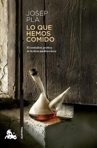 Lo que hemos comido | 9788423347162 | Pla, Josep | Librería Castillón - Comprar libros online Aragón, Barbastro