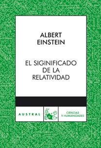 El significado de la relatividad | 9788467029710 | Einstein, Albert | Librería Castillón - Comprar libros online Aragón, Barbastro