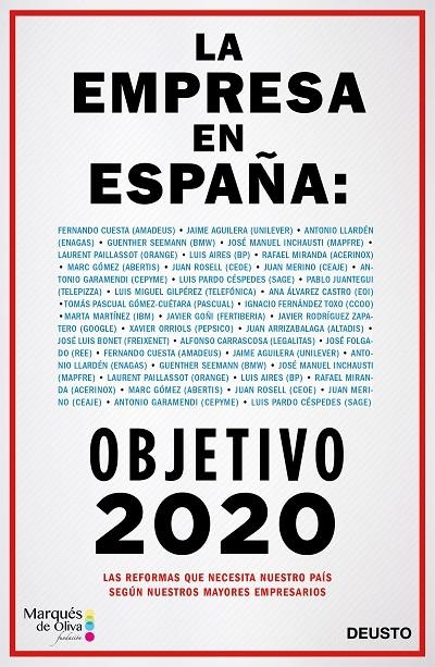 La empresa en España: objetivo 2020 | 9788423426508 | Varios Autores | Librería Castillón - Comprar libros online Aragón, Barbastro