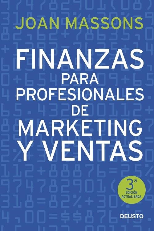 Finanzas para profesionales de marketing y ventas | 9788423422395 | Massons Rabassa, Joan | Librería Castillón - Comprar libros online Aragón, Barbastro