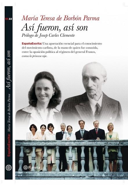 Así fueron, así son | 9788408088967 | Borbón Parma, María Teresa de | Librería Castillón - Comprar libros online Aragón, Barbastro