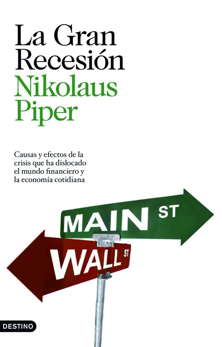 La Gran Recesión | 9788423343492 | Piper, Nikolaus | Librería Castillón - Comprar libros online Aragón, Barbastro