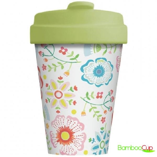 VASO BAMBÚ 400 ML : BAMBOO CUP SKANDINAVIAN FLORAL | 4260375689323 | Librería Castillón - Comprar libros online Aragón, Barbastro