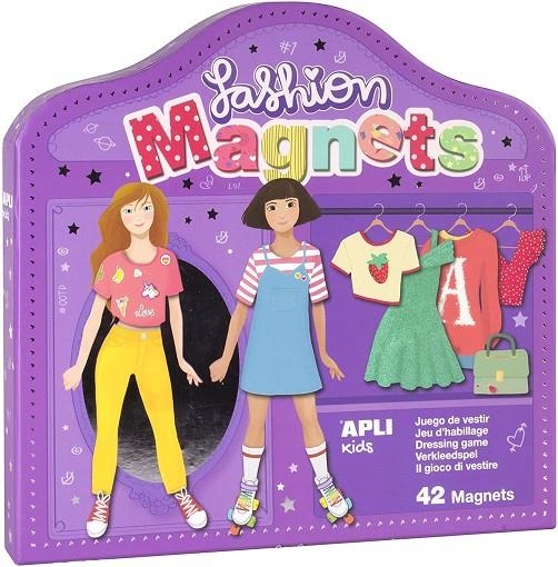 CAJA JUEGO MAGNETICO FASHION 42 PIEZAS  APLI KIDS 17201 | 8410720172017 | Librería Castillón - Comprar libros online Aragón, Barbastro