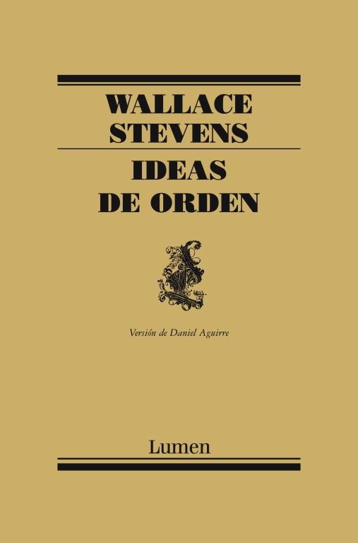 Ideas de orden | 9788426418883 | Wallace Stevens | Librería Castillón - Comprar libros online Aragón, Barbastro