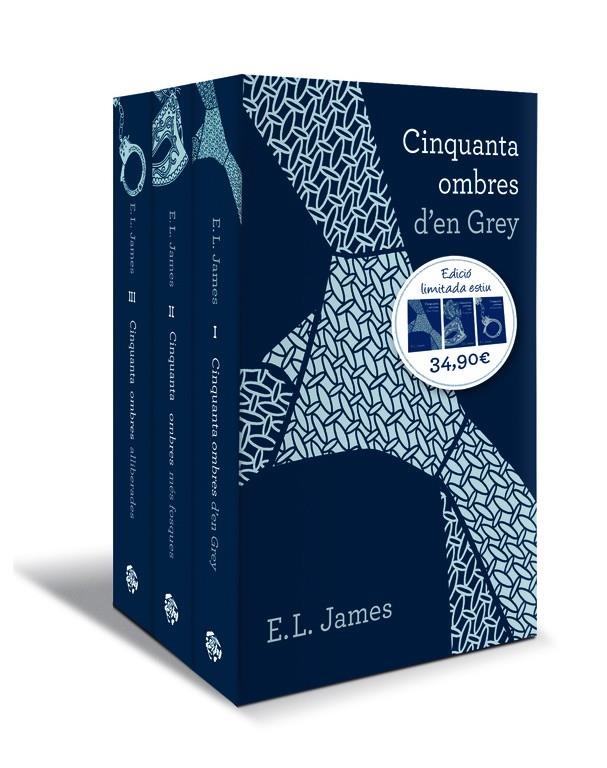 Trilogia Cinquanta ombres (edició limitada estiu) | 9788401389214 | James, E.L. | Librería Castillón - Comprar libros online Aragón, Barbastro