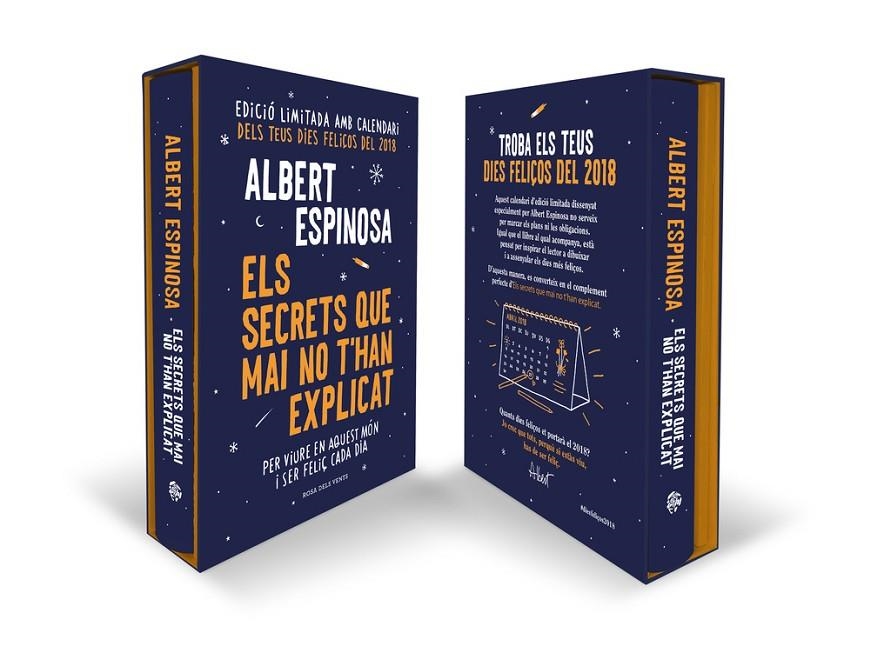 Els secrets que mai no t'han explicat (edició especial amb calendari 2018) | 9788416930197 | Espinosa, Albert | Librería Castillón - Comprar libros online Aragón, Barbastro