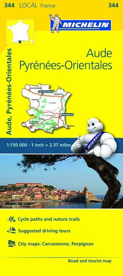 Mapa Local Aude, Pyrénées-Orientales | 9782067210783 | Varios autores | Librería Castillón - Comprar libros online Aragón, Barbastro