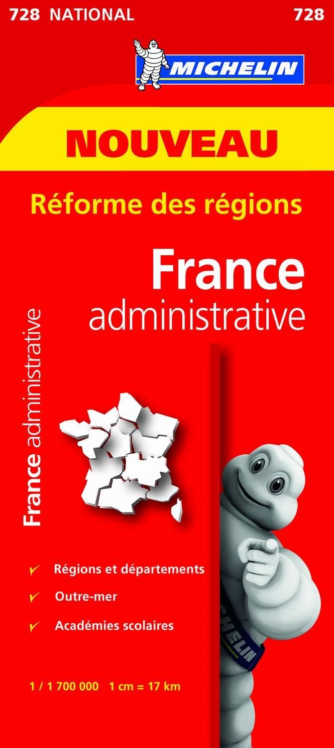 Mapa National Francia Administrativa | 9782067211209 | Varios autores | Librería Castillón - Comprar libros online Aragón, Barbastro