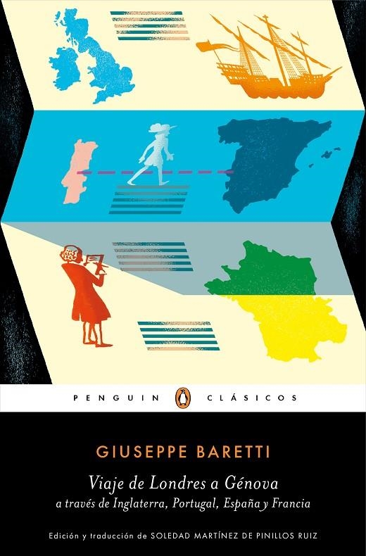 Viaje de Londres a Génova a través de Inglaterra, Portugal, España y Francia | 9788491054009 | Giuseppe Baretti | Librería Castillón - Comprar libros online Aragón, Barbastro