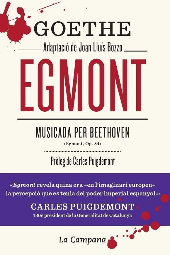 Egmont | 9788416863556 | von Goethe, Johann Wolfgang/Bozzo, Joan Lluís/Puigdemont, Carles | Librería Castillón - Comprar libros online Aragón, Barbastro