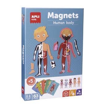 CAJA JUEGO MAGNETICO EL CUERPO HUMANO  APLI KIDS 18351 | 8410782185314 | Librería Castillón - Comprar libros online Aragón, Barbastro