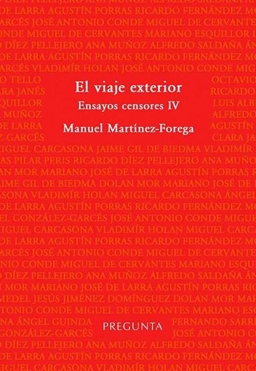 El viaje exterior | 9788417532482 | Martínez-Forega, Manuel | Librería Castillón - Comprar libros online Aragón, Barbastro