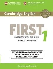 Cambridge English First 1 for Revised Exam from 2015 Student's Book without Answ | 9781107668577 | Cambridge English Language Assessment | Librería Castillón - Comprar libros online Aragón, Barbastro