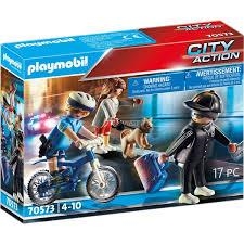 PLAYMOBIL bici policial persecucion del carterista 70573 | 4008789705730 | Librería Castillón - Comprar libros online Aragón, Barbastro