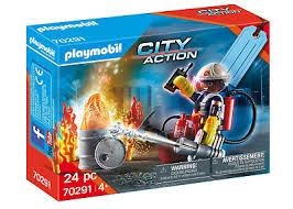 PLAYMOBIL set bomberos 70291 | 4008789702913 | Librería Castillón - Comprar libros online Aragón, Barbastro